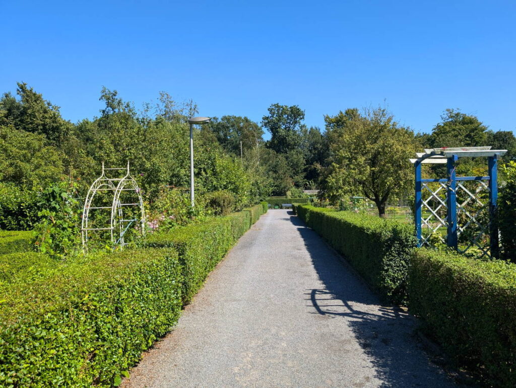 Ein Gang in unserer Anlage